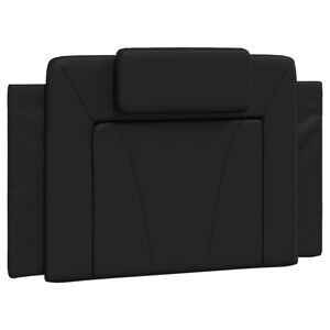 vidaXL Headboard Cushion "Viana" Black 90 cm Faux Leather