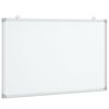 vidaXL Magnetic Whiteboard 100x60x1,7 cm Aluminium