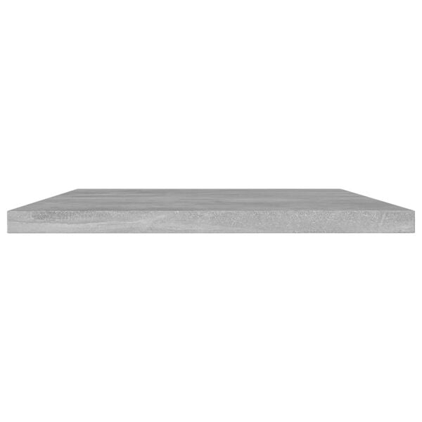 vidaXL Bookshelf Boards 4 pcs Concrete Grey 60x30x1.5 cm Engineered Wood