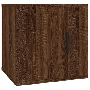 vidaXL Wall Mounted TV Cabinet Brown Oak 40x34,5x40 cm