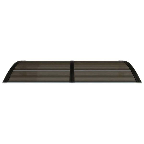 vidaXL Door Canopy Black 150x75 cm Polycarbonate