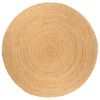 vidaXL Area Rug | Natural Jute | 100% Jute | 82.6 inches | Durable | Area Rug