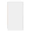vidaXL Sideboard with LED Lights White 163x37x67 cm