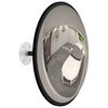 vidaXL Indoor Convex Traffic Mirror Black Ø40 cm Acrylic