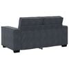 vidaXL 3 Piece Sofa Set with Cushions Dark Grey Velvet
