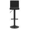 vidaXL Bar Stools 2 pcs Black Velvet