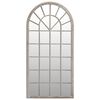 vidaXL Mirror Sand 90x45 cm Iron for Indoor Use