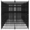 vidaXL Outdoor Dog Kennel Steel 14.75 m&sup2;