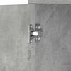 vidaXL Bathroom Cabinet Concrete Grey 30x30x183.5 cm Engineered Wood