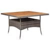 vidaXL Dining Table | Grey and natural wood