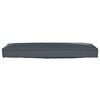 vidaXL Pallet Cushion for Bench Anthracite 120 x 40 x 8 cm