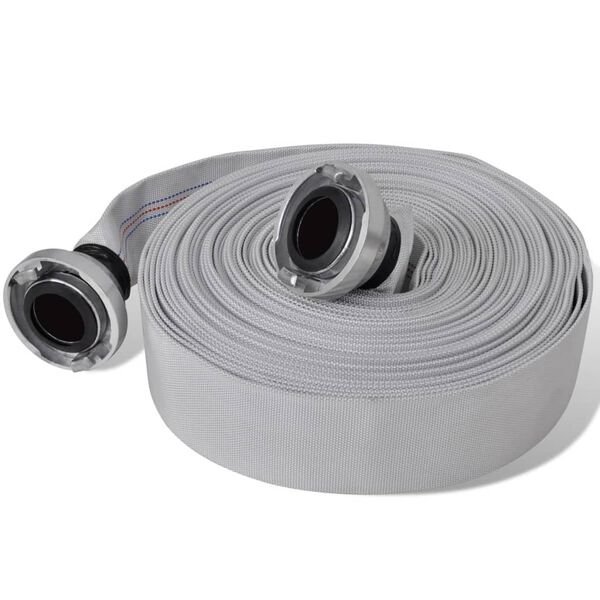 vidaXL Fire Hose Flat Hose 30 m with C-Storz Couplings 2 Inch