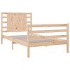 vidaXL Bed Frame without Mattress 90x190 cm Single Solid Wood Pine