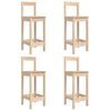vidaXL 5 Piece Garden Bar Set Solid Wood Pine