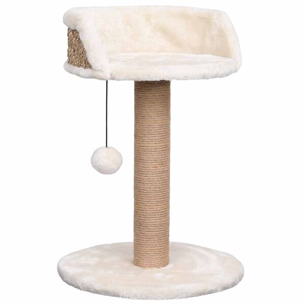 vidaXL Cat Tree with Scratching Post 49 cm Seagrass