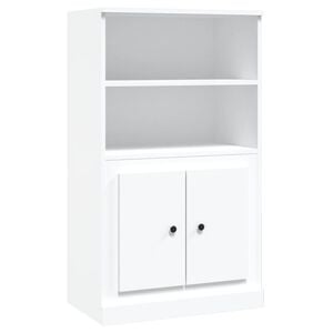 vidaXL Highboard White 60x35,5x103,5 cm Engineered Wood