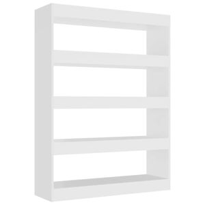vidaXL Book Cabinet | White | Engineered wood | Medium | Book Cabinet