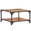 vidaXL Coffee Table | Mixed colour | Solid reclaimed wood and iron | Medium