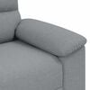 vidaXL 2-Seater Sofa&nbsp;Light Grey 180x81x84 cm Fabric