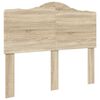 vidaXL Headboard Sonoma Oak Engineered wood