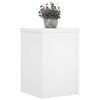 vidaXL Plant Stands 2 pcs White 25x25x35 cm Engineered Wood