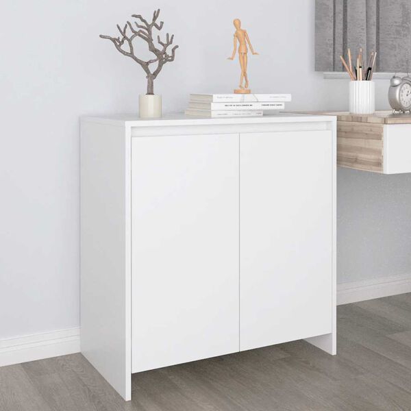 vidaXL Sideboard White 70x41x75 cm Engineered Wood