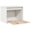 vidaXL Wall Cabinet White 45x30x35 cm Solid Pinewood
