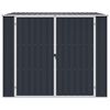 vidaXL Garden Shed Anthracite 195x198x159 cm Galvanised Steel