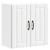 vidaXL Kitchen Wall Cabinet "Lucca" White Engineered Wood