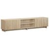 vidaXL TV Stand 180 x 34.5 x 40 cm Sonoma Oak Engineered Wood