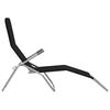 vidaXL Folding Sun Loungers 2 pcs Textilene Black