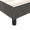vidaXL Box Spring Bed Frame Dark Grey Queen Velvet (US/AU Only)