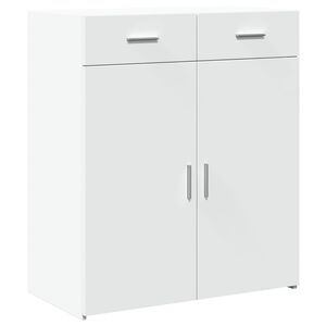vidaXL Sideboard White 80x42,5x93 cm Engineered Wood