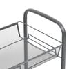 vidaXL 5-Tier Kitchen Trolley Grey 46x26x105 cm Iron
