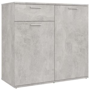 vidaXL Sideboard | Concrete grey | Engineered wood | Medium | Sideboard