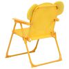 vidaXL 3 Piece Kids' Garden Bistro Set with Parasol Yellow