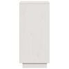 vidaXL Sideboards 2 pcs White 31.5x34x75 cm Solid Wood Pine