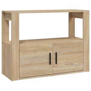 vidaXL Sideboard | Sonoma Oak | Engineered wood | Medium | Sideboard