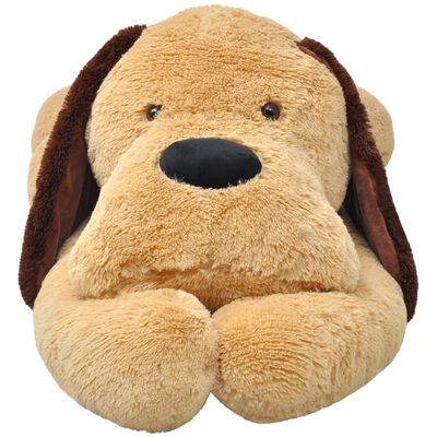 vidaXL Dog Cuddly Toy Plush Brown 160 cm