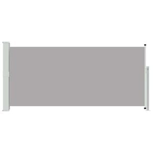 vidaXL Retractable Side Awning 140 x 314 cm Grey