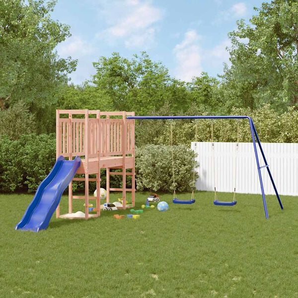 vidaXL Outdoor Playset Solid Wood Douglas