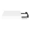 vidaXL Floating Wall Shelf White 23x23.5x3.8 cm MDF