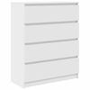 vidaXL Sideboard White 80x35x99 cm Engineered Wood