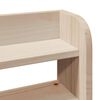 vidaXL Headboard with Shelves 135 cm Solid Wood Pine
