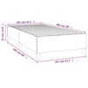 vidaXL Box Spring Bed without Mattress Black King Single Size Velvet