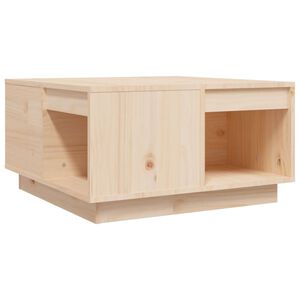 vidaXL Coffee Table 60x61x32.5 cm Solid Wood Pine