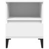 vidaXL Bedside Cabinets 2 pcs White 40x35x50 cm