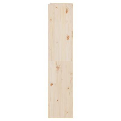 vidaXL Book Cabinet/Room Divider 80x30x135.5 cm Solid Wood Pine