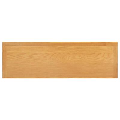 vidaXL Chest of Drawers 105x33.5x73 cm Solid Oak Wood