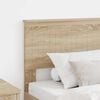vidaXL Headboard with Headboard Sonoma Oak 90 cm Engineered wood